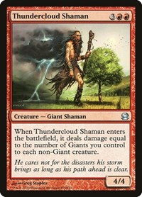 Thundercloud Shaman, Modern Masters