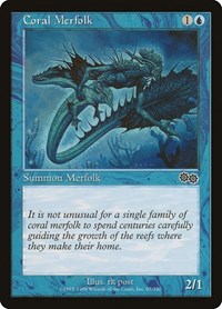 Coral Merfolk, Urza's Saga