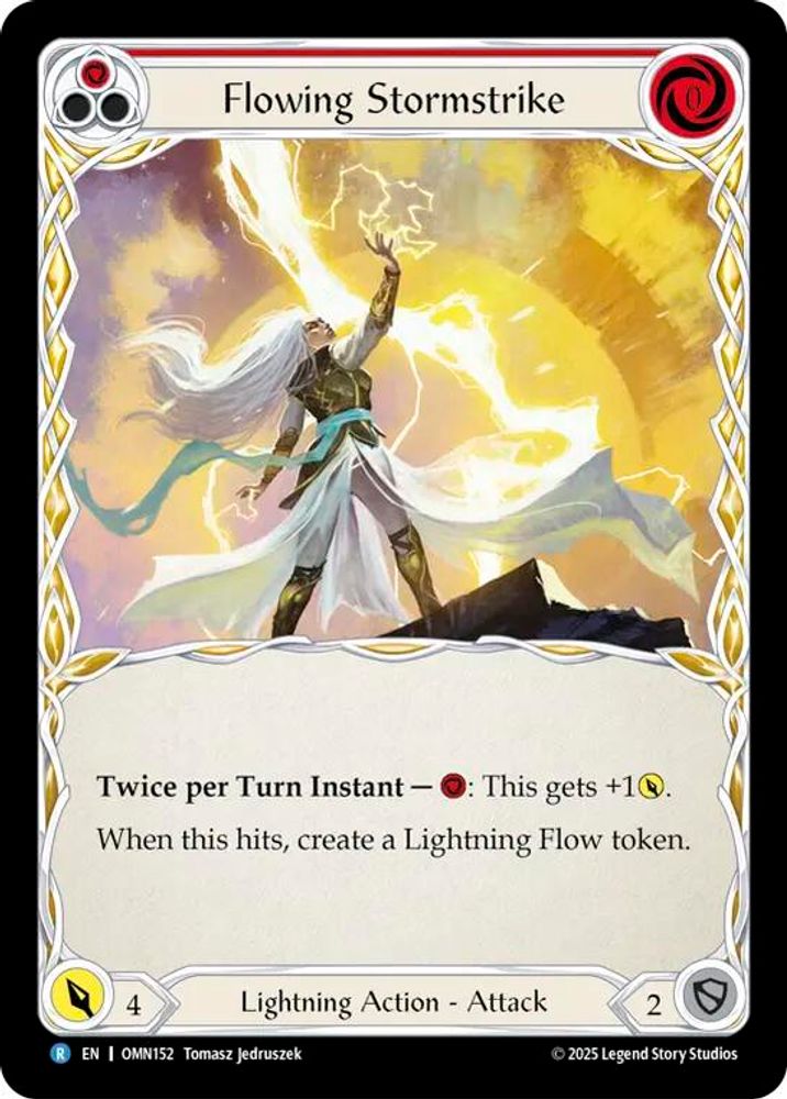 Flowing Stormstrike, Standard, front