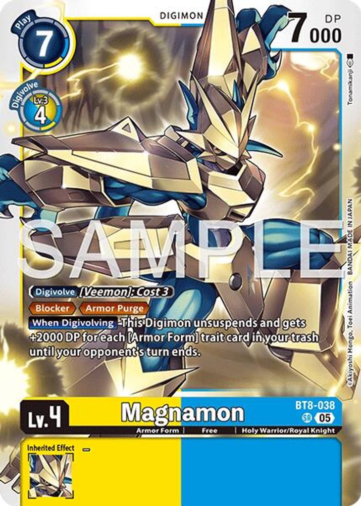 Magnamon (Reprint), Foil, front