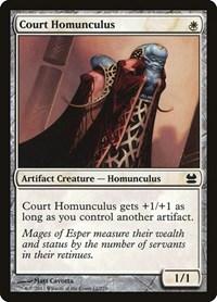 Court Homunculus, Modern Masters