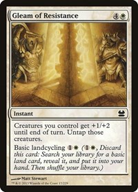 Gleam of Resistance, Modern Masters