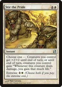Stir the Pride, Modern Masters
