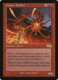Crater Hellion, Urza's Saga