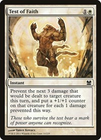 Test of Faith, Modern Masters