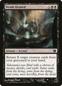 Death Denied, Modern Masters