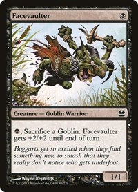 Facevaulter, Modern Masters