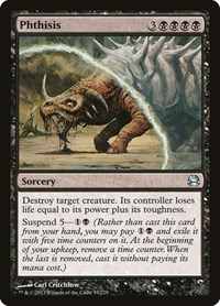 Phthisis, Modern Masters