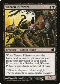 Warren Pilferers, Modern Masters