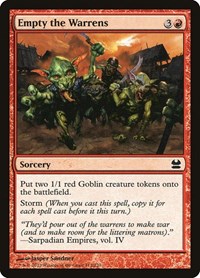 Empty the Warrens, Modern Masters