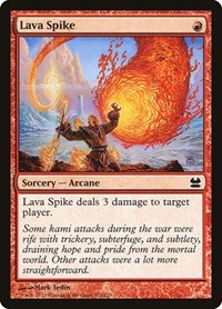 Lava Spike, Modern Masters