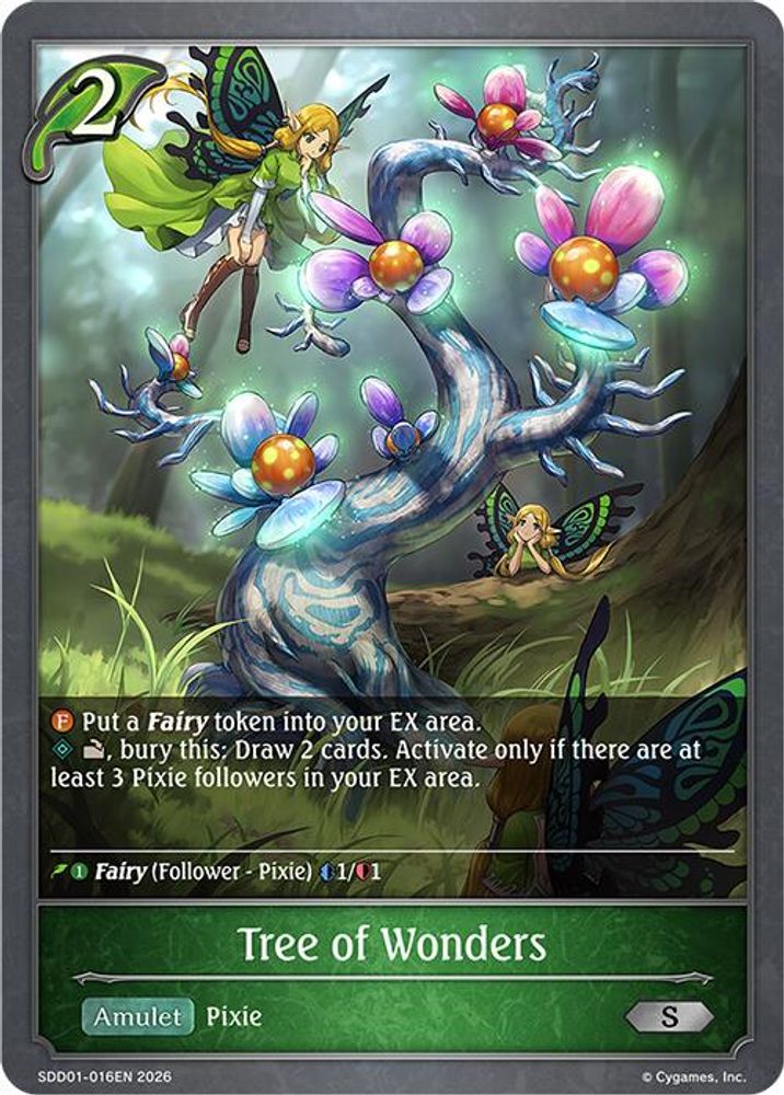 Tree of Wonders, Standard, front