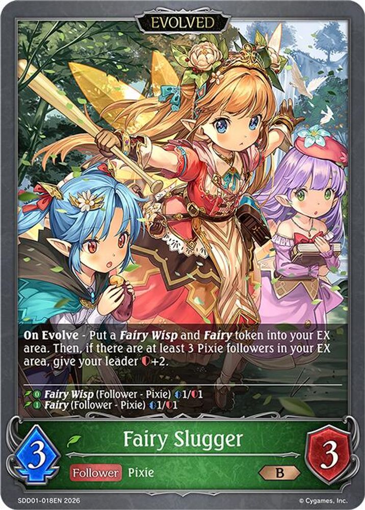 Fairy Slugger (Evolved), Standard, front