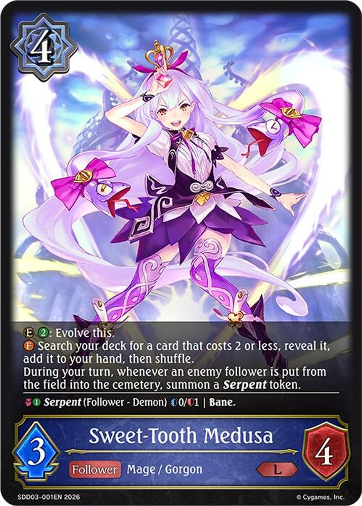 Sweet-Tooth Medusa, Standard, front