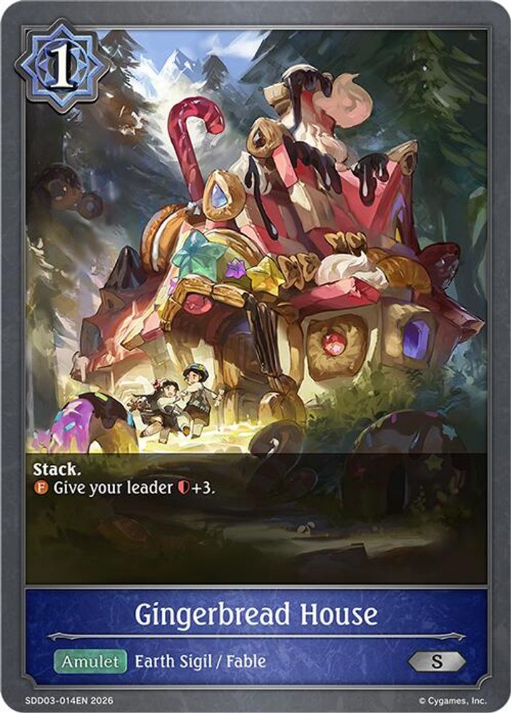 Gingerbread House, Standard, front