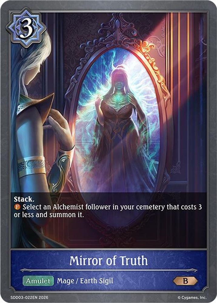 Mirror of Truth, Standard, front
