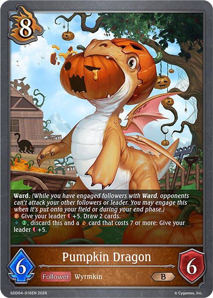 Pumpkin Dragon, Standard, front
