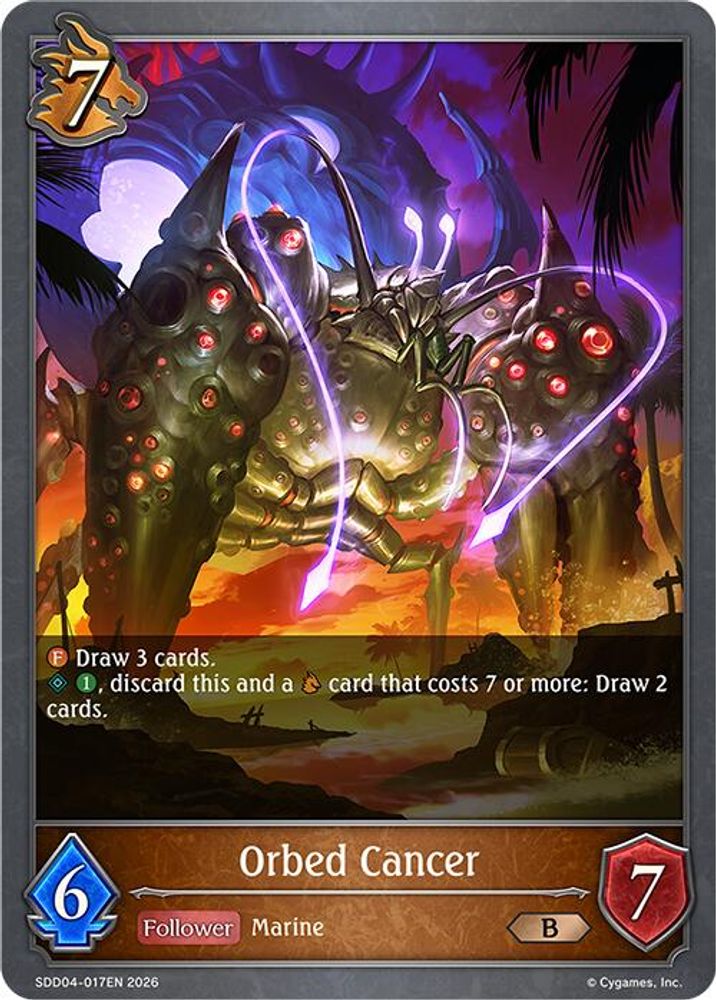 Orbed Cancer, Standard, front