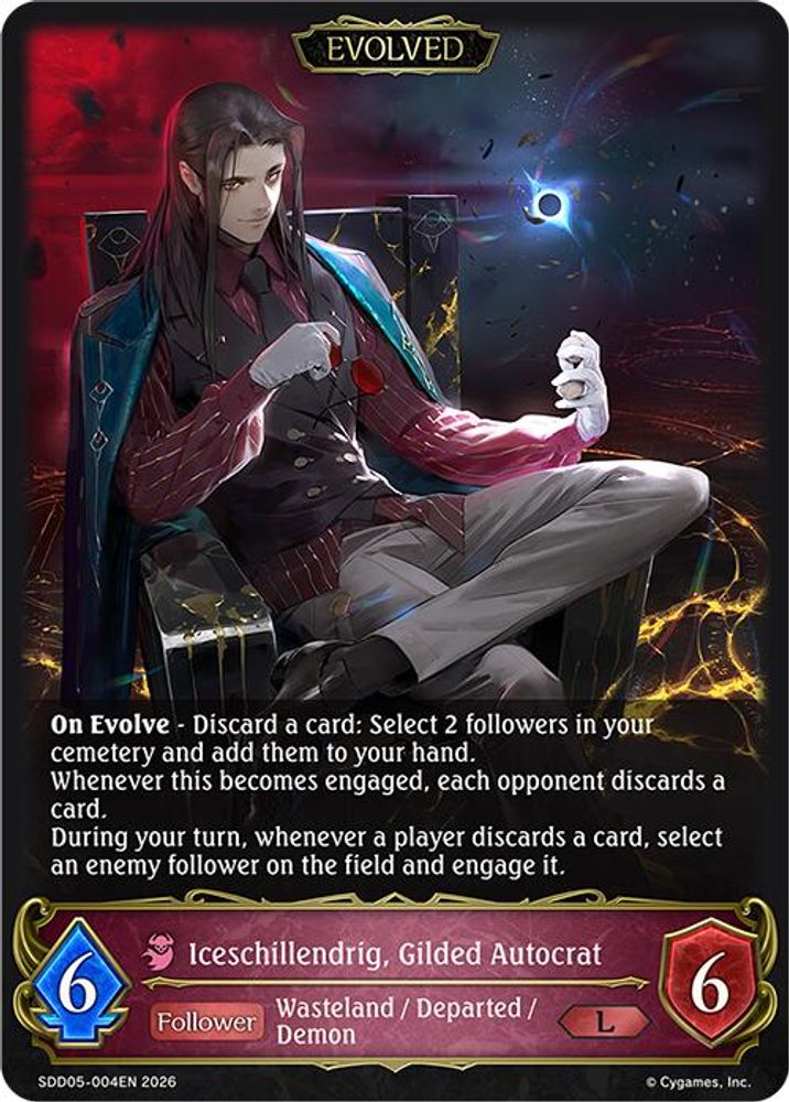 Iceschillendrig, Gilded Autocrat (Evolved), Standard, front