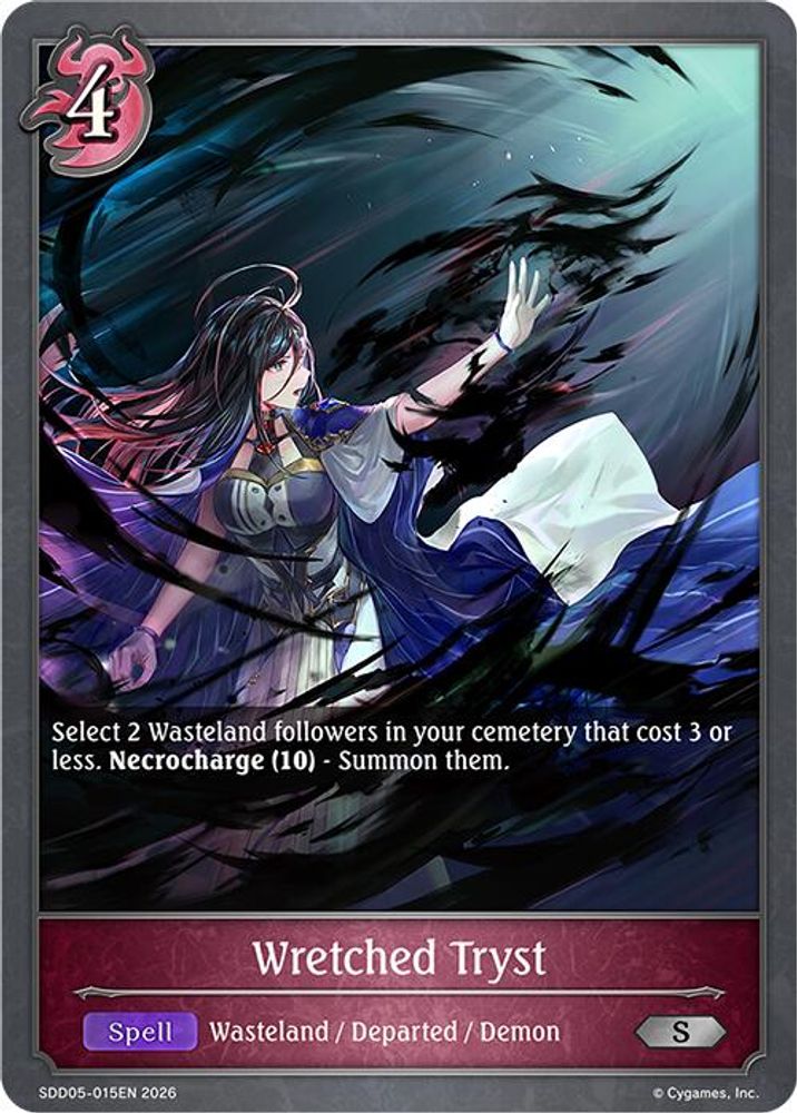 Wretched Tryst, Standard, front