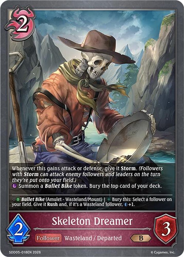 Skeleton Dreamer, Standard, front