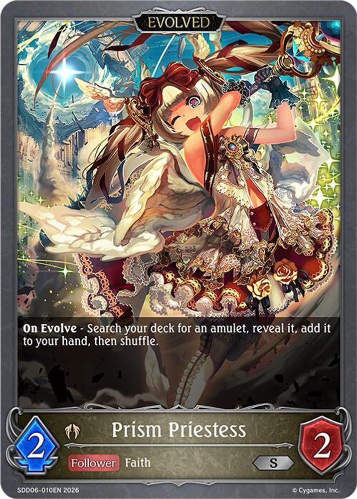 Prism Priestess (Evolved), Standard, front