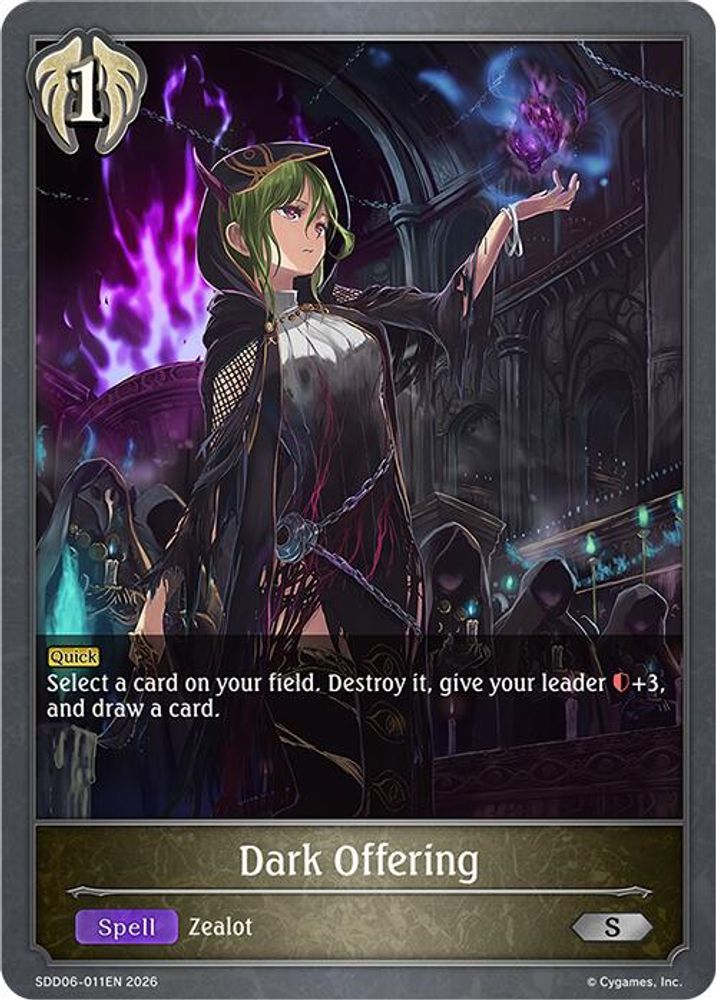 Dark Offering, Standard, front