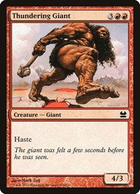 Thundering Giant, Modern Masters