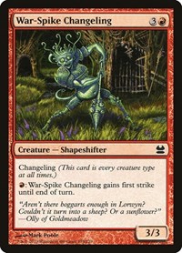 War-Spike Changeling, Modern Masters