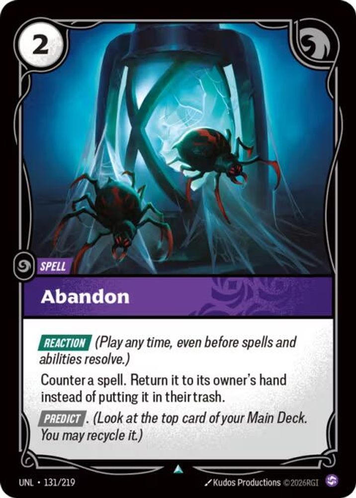 Abandon