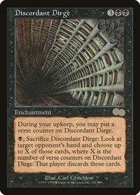 Discordant Dirge, Urza's Saga