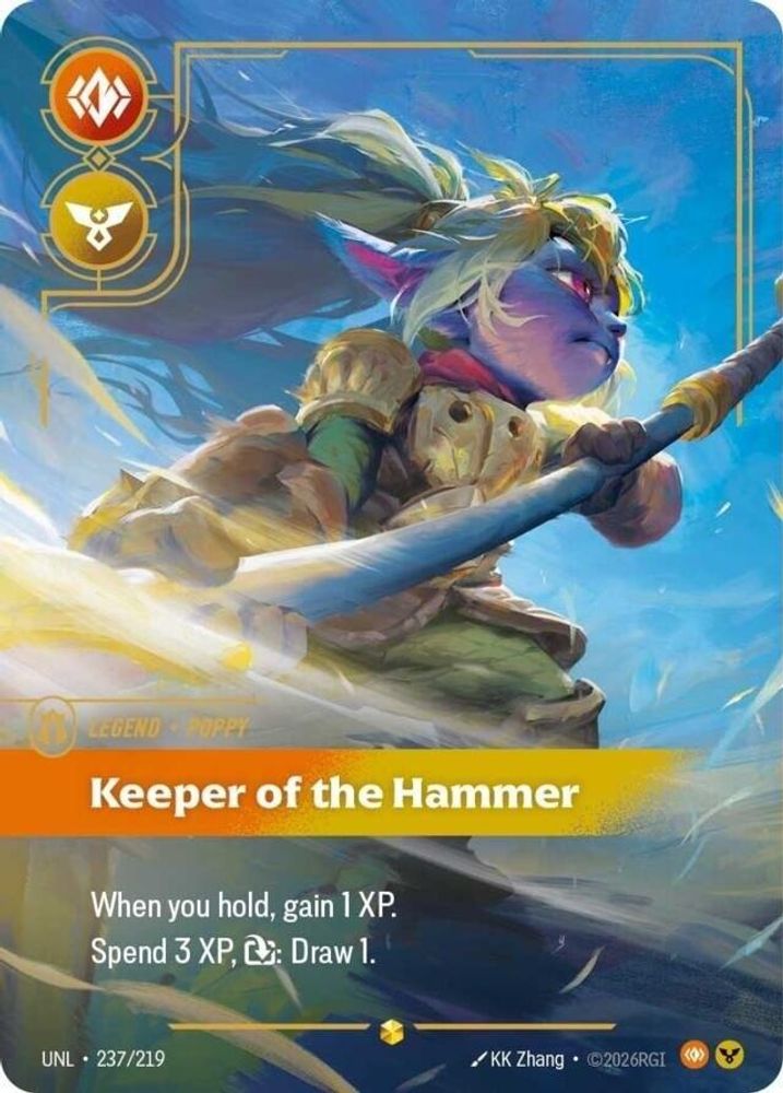 Poppy, Keeper of the Hammer (Overnumbered)