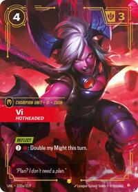 Vi, Hotheaded (Alternate Art)