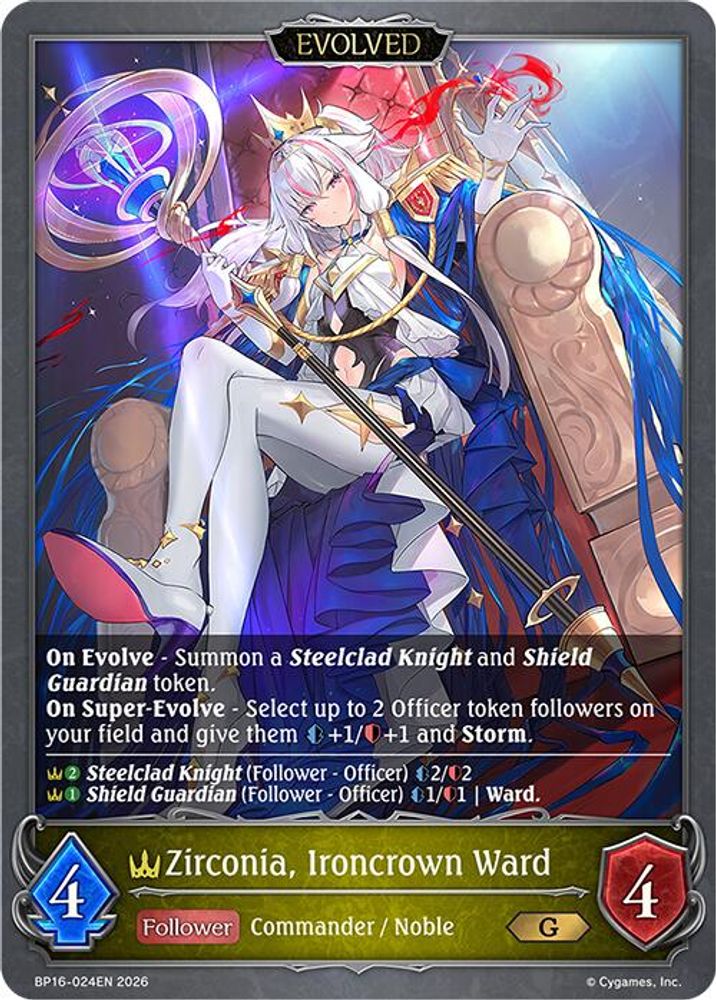 Zirconia, Ironcrown Ward (Evolved), Standard, front
