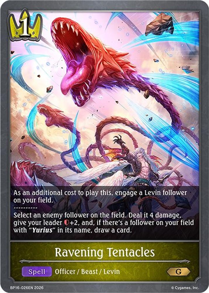 Ravening Tentacles, Standard, front