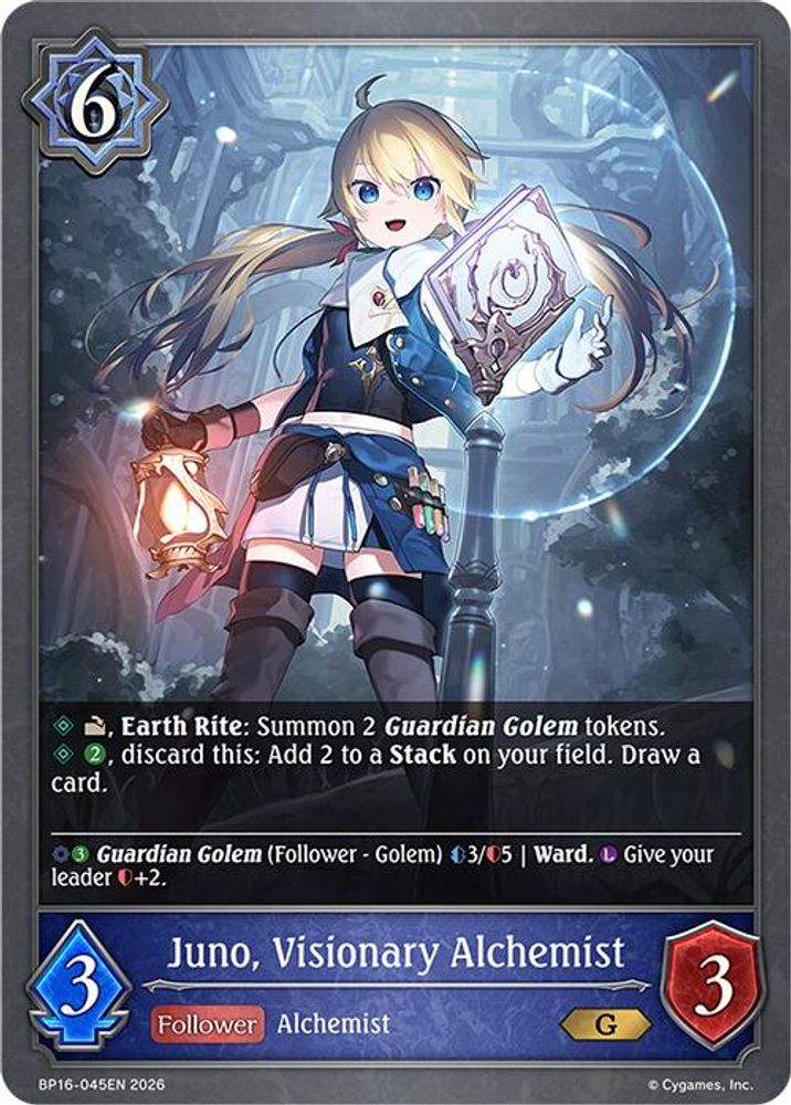 Juno, Visionary Alchemist, Standard, front