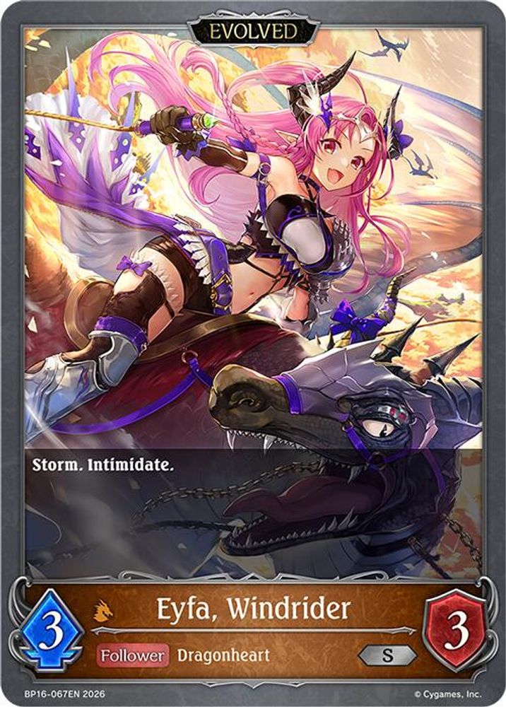Eyfa, Windrider (Evolved), Standard, front