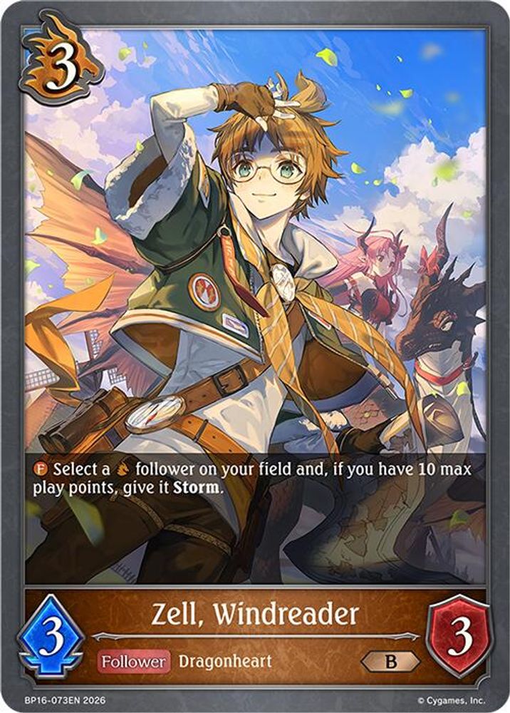 Zell, Windreader, Standard, front