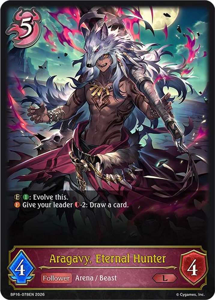 Aragavy, Eternal Hunter, Standard, front