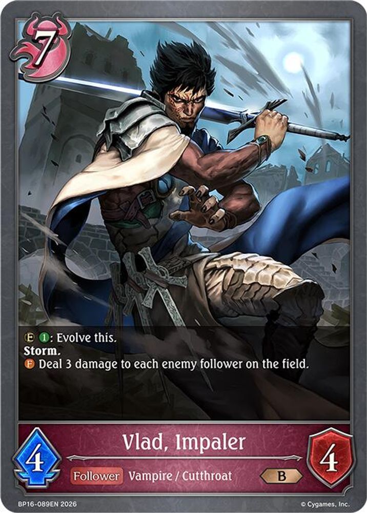 Vlad, Impaler, Standard, front