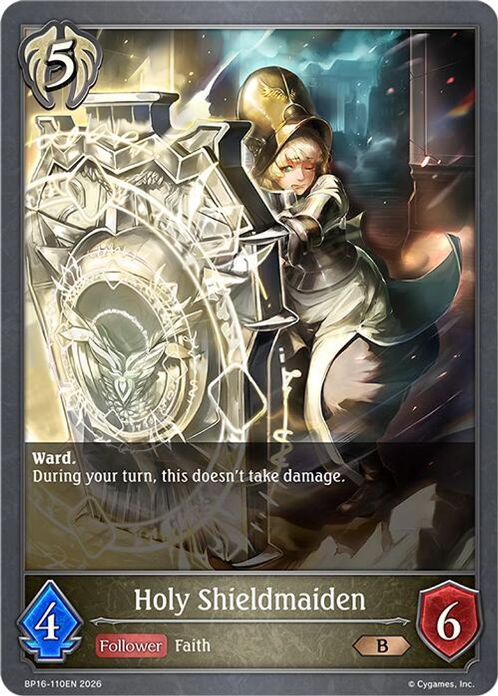 Holy Shieldmaiden, Standard, front