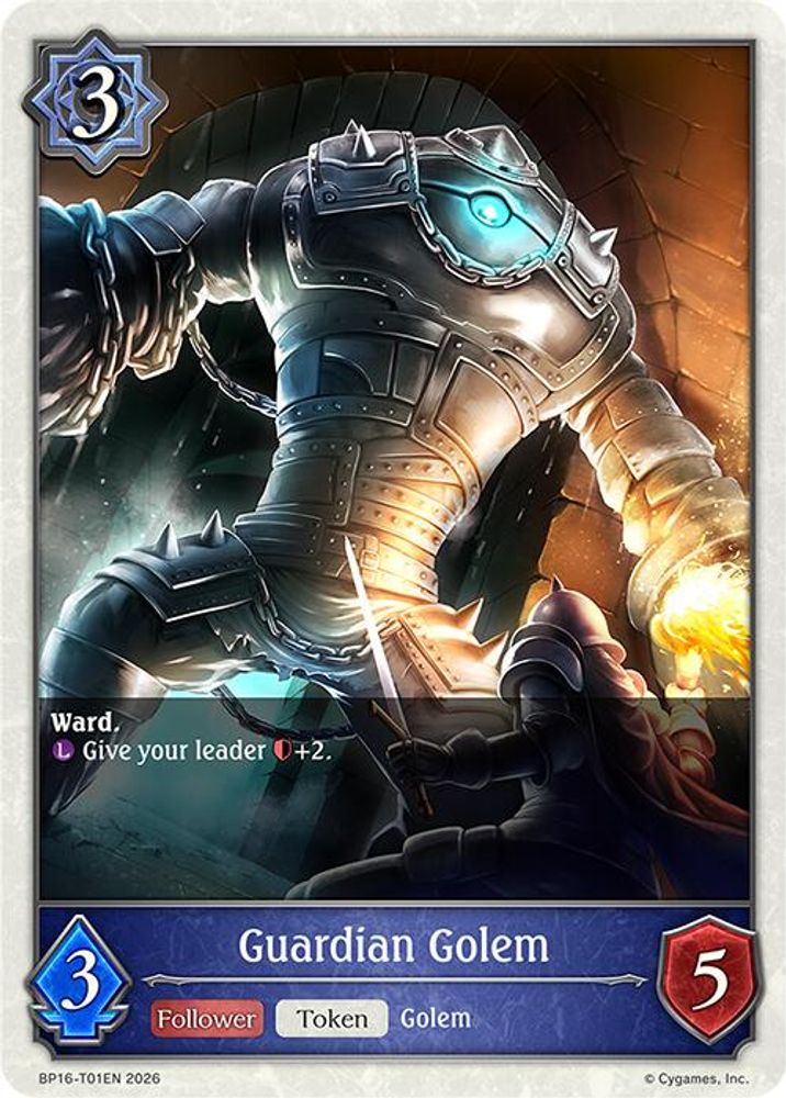 Guardian Golem, Standard, front