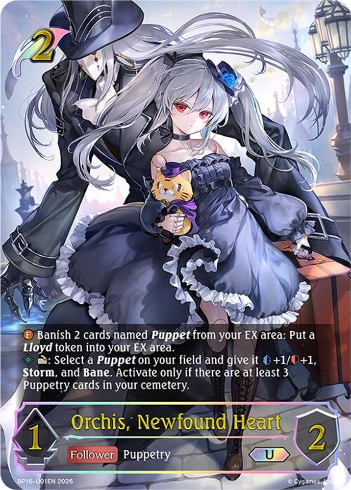 Orchis, Newfound Heart (U), Standard, front