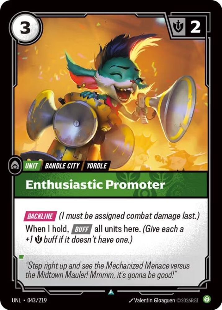 Enthusiastic Promoter