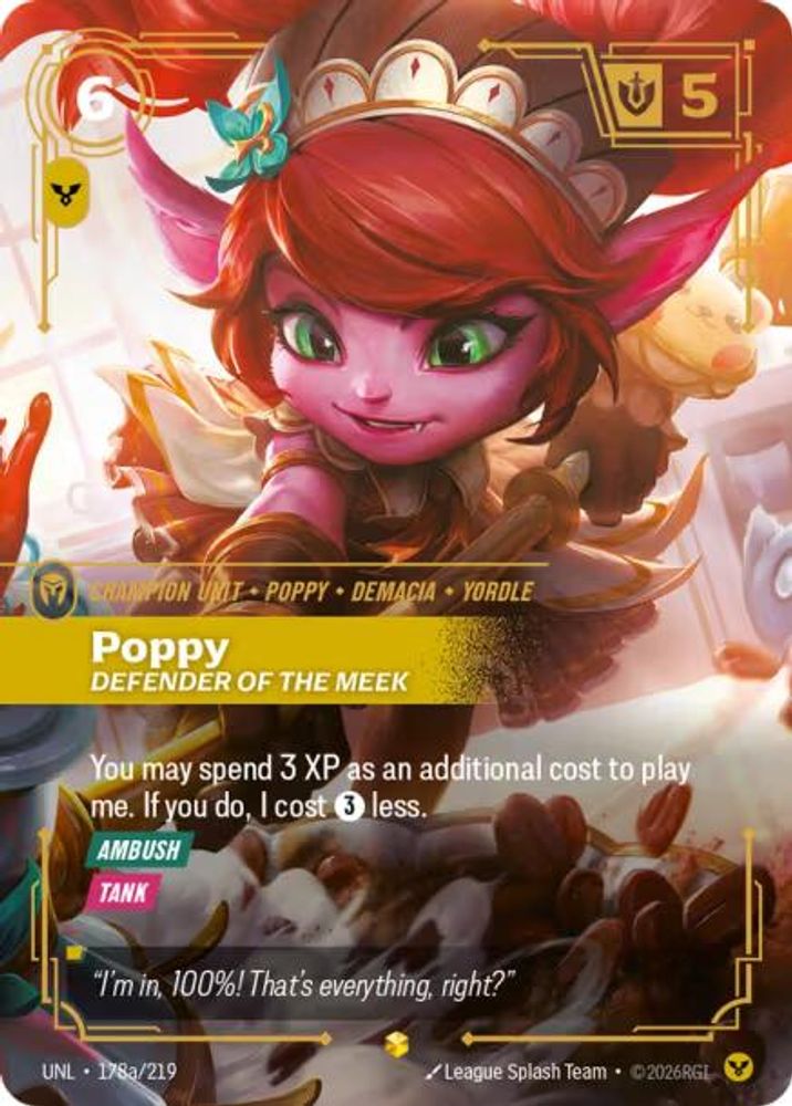 Poppy, Defender of the Meek (Alternate Art)