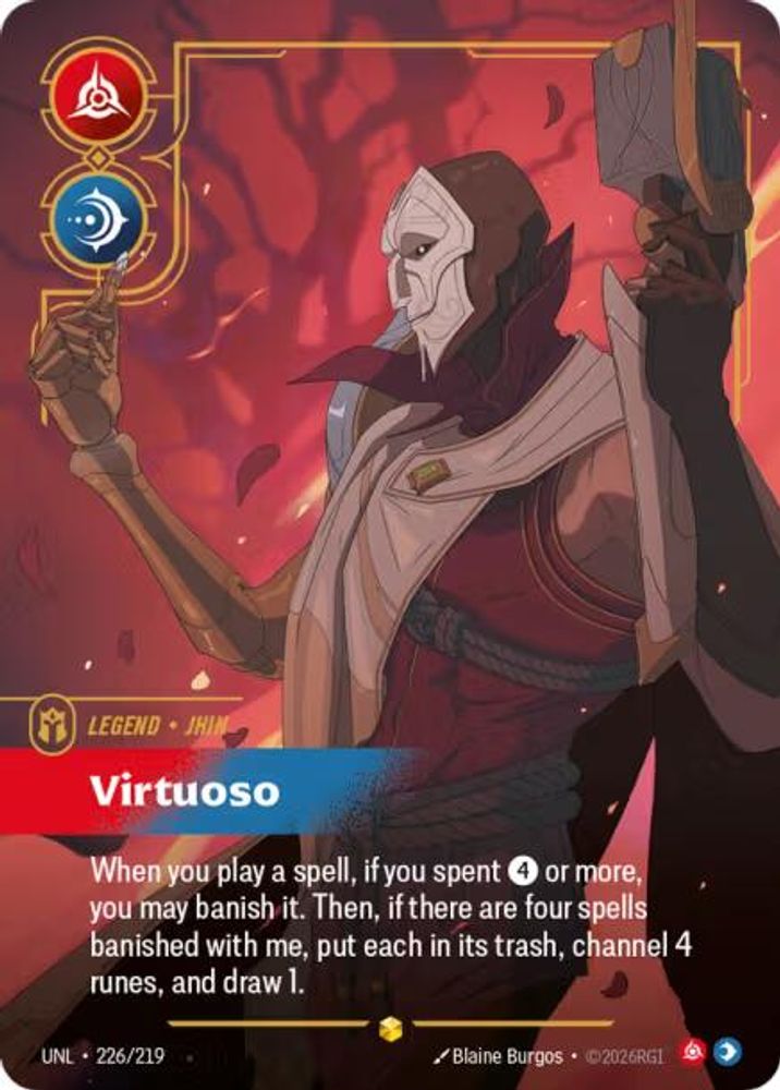Jhin, Virtuoso (Overnumbered)