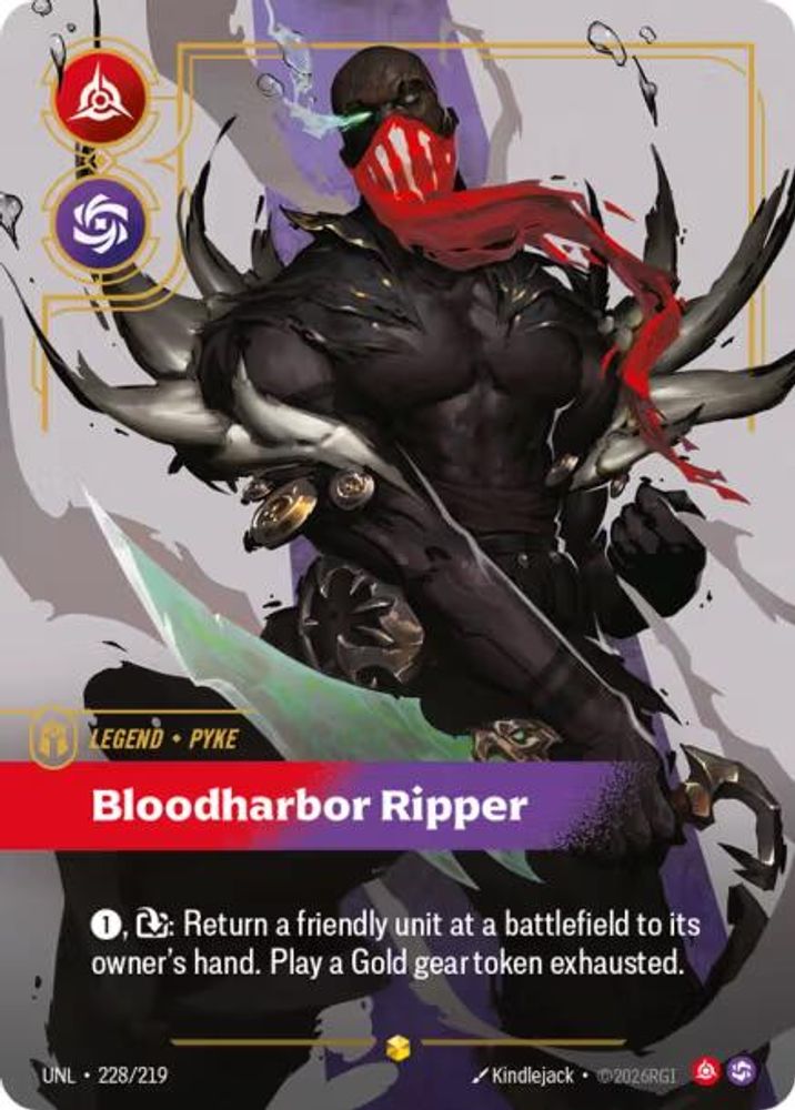 Pyke, Bloodharbor Ripper (Overnumbered)