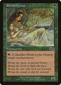 Elvish Lyrist, Urza's Saga