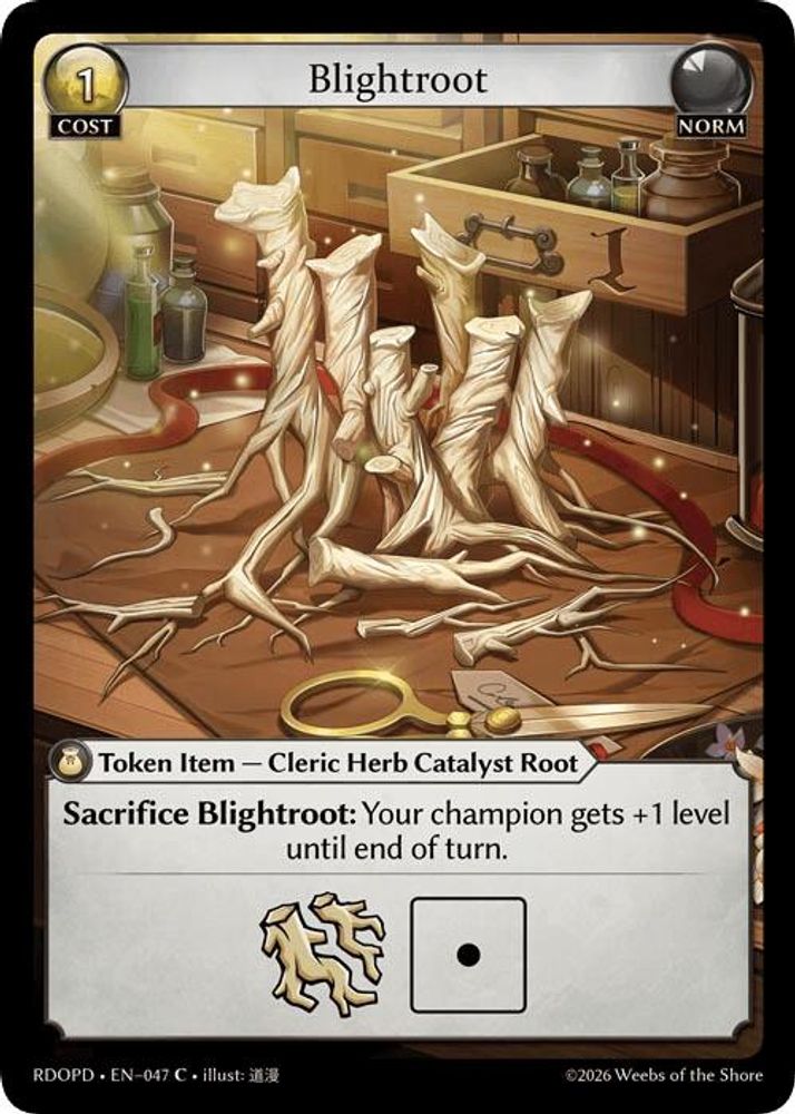 Blightroot, Standard, front