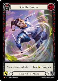 Gentle Breeze Red Extended Art